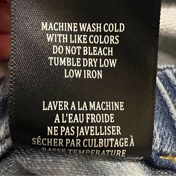 Revolve X Blank NYC Faded Acid Wash Time Zone Slouchy Denim Romper - Small - Picture 10 of 13